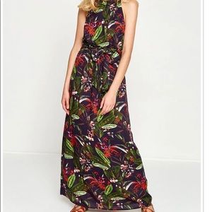 Women’s Floral Sleeveless Maxi Dress